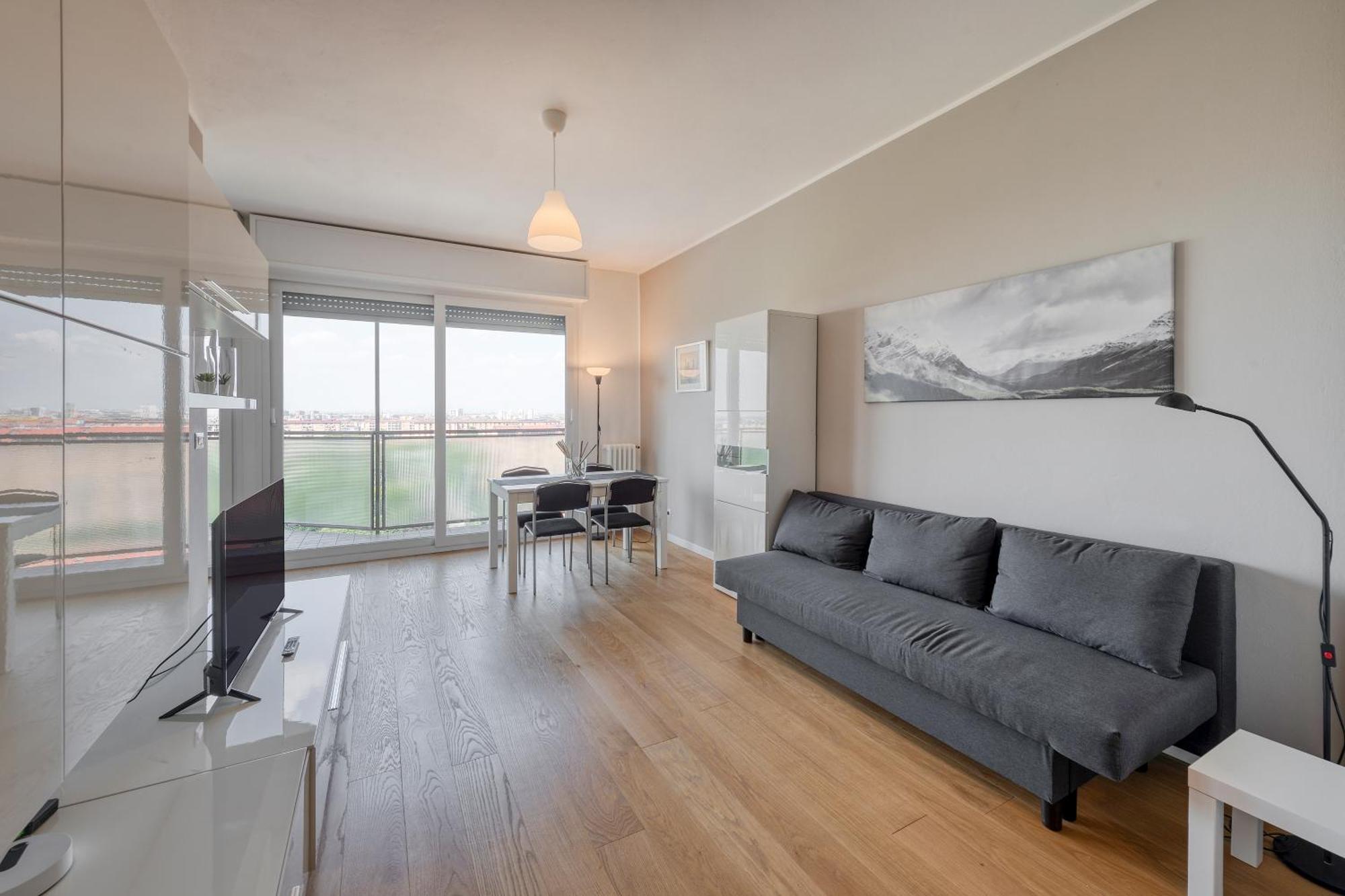 Appartement Omodeo, 19 - Ampio E Panoramico Milan